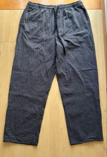 VOLCOM 이지 팬츠 L/XL 체크/스트라이프 릴랙스 팬츠