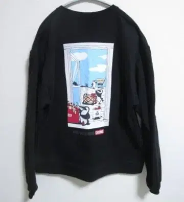 참스 CHUMS 백 프린트 포켓 맨투맨 트레이닝복