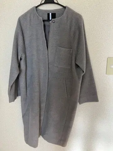 KBF 그레이 롱 코트 사이즈 One