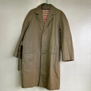 빈티지 레인보우 컬러 코트