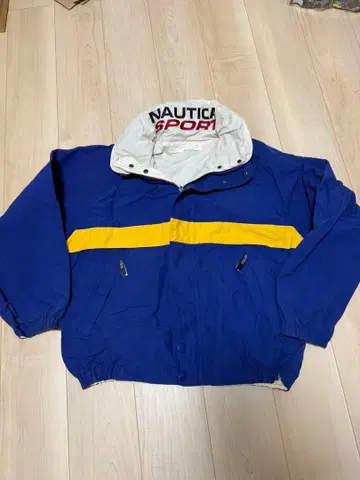 NAUTICA 스포츠 자켓 파랑/옐로우 컬러
