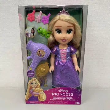 미개봉품 디즈니 프린세스 라푼젤 준비 인형 헤어 케어 세트