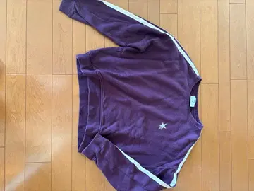 CONVERSE 퍼플 트레이닝복 별 자수