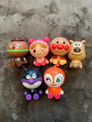 커다란 호빵맨 마스코트 6개 세트