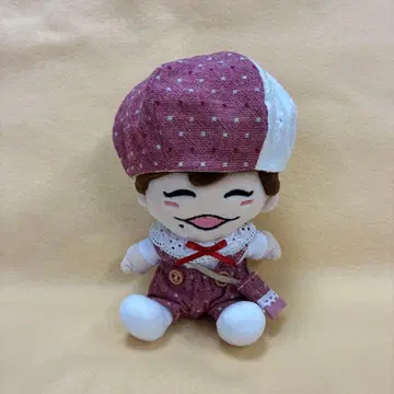 꼬마 인형 옷 인형 옷 빨간색 x 도트 4세트 나니와단시