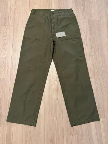 사이즈 5 시오타 베이커 팬츠 와이드 스트레이트 스톤 워시