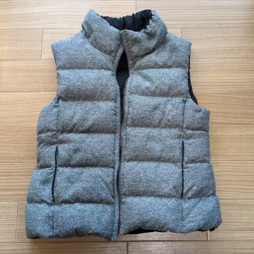 PLST 다운 베스트 리버서블