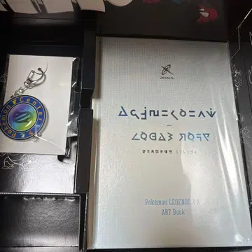 포켓몬 레전즈 Z.A 아트북과 키링만
