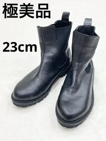 컨디션 최상 셋타이 사이드 고어 부츠 라쿠나 숏부츠 블랙 일본제 M