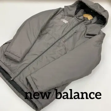 [new balance] 패딩 자켓 M 그레이 #3282