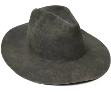 미사용 레나드 플랭크 울 펠트 햇 M 이탈리아제 카키