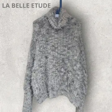 LA BELLE ETUDE 믹스 페더얀 볼륨 터틀 니트