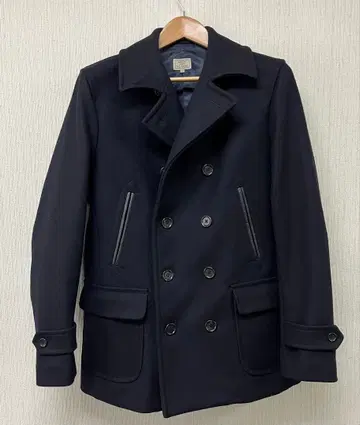 그린 레이블  코트 L 다크 네이비 컨디션 최상 P 코트
