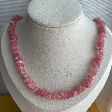 SILVER 목걸이 내추럴 스톤