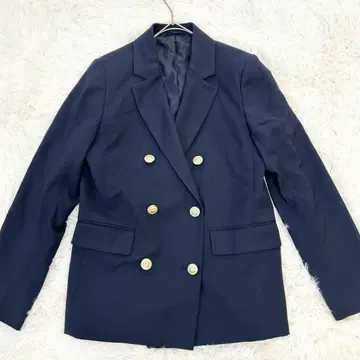 GU 네이비 더블 브레스트 자켓 M