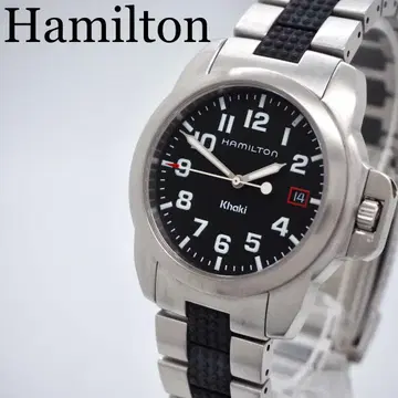 292 작동 [새상품급] Hamilton 시계 카키 액션 남성용 데이트
