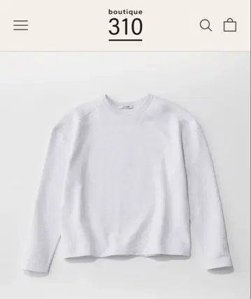 [ 새상품 ] boutique 310 SLOANE 소두 맨투맨 마블