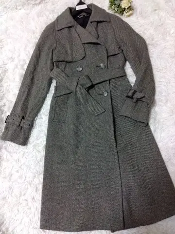 이네드 트렌치코트 그레이 M