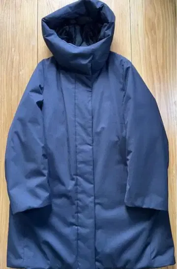 [ 새상품급 ] UNIQLO 하이브리드 다운 코트 S 네이비