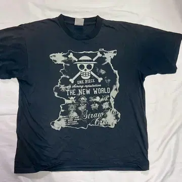 원피스 ONE PIECE T셔츠 올드 블랙