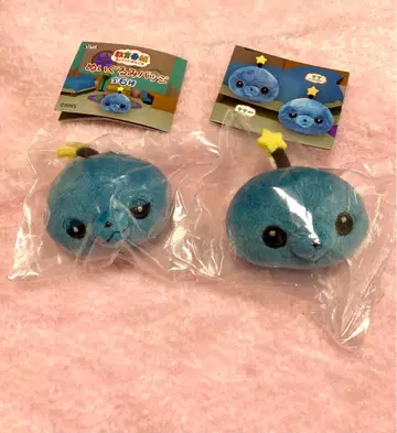 교육 방송 타마 봉제 인형 배지 보통 시무룩 2개 세트