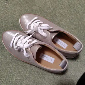 새상품급 매킨토시 철학 스니커즈 23 샴페인 골드