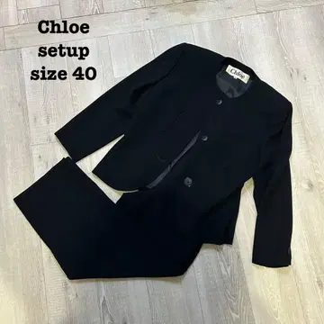 끌로에 셋업 사이즈 40 네이비