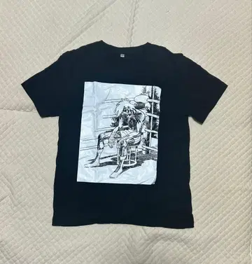 내일의 죠 프린트 T셔츠