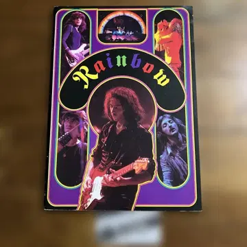 Rainbow 1978년 내일 공연 팜플렛 & 티켓 조각