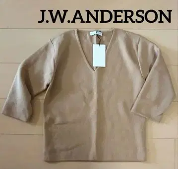 새상품 J.W.ANDERSON 풀오버 카멜 M