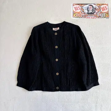 GENE EWING BIS 코튼 자켓 블루종 셔링 US제