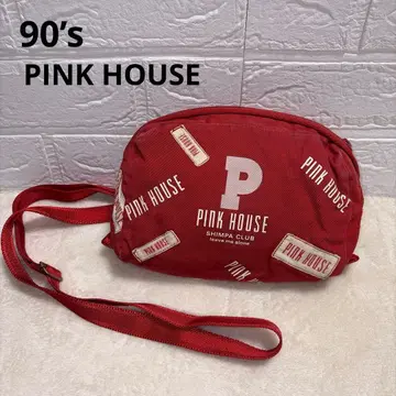 [빈티지] PINK HOUSE 핑크하우스 미니 숄더백 와펜