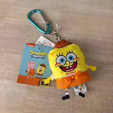 스펀지밥 카페 카라비너 마스코트