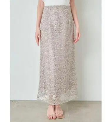 스나이델 샤이니 내로우 스커트