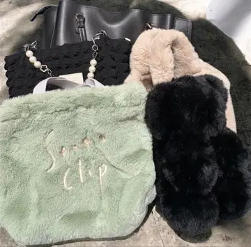 Shein Honeys studioCLIP 퍼 백 5종 세트