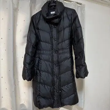 쿠미쿄쿠 다운 자켓 롱 M 사이즈 블랙