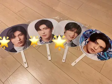 SnowMan 공식 부채 묶음 판매 메구로 렌 무카이 코지