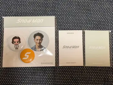 SnowMan 팝업 태국 이와모토
