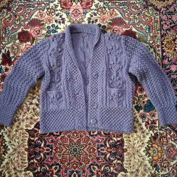 미쿠니 마리코 손뜨개질 가디건 Miknits / Miknits