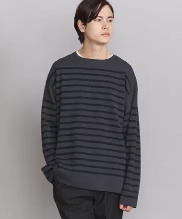 [ 새상품급 ] BY 밀라노 네이벌 오버 사이즈 니트 (L 사이즈)