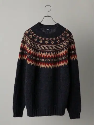 [ SHIPS 별주 ] 워셔블 페어아일 크루넥 니트 쉽스