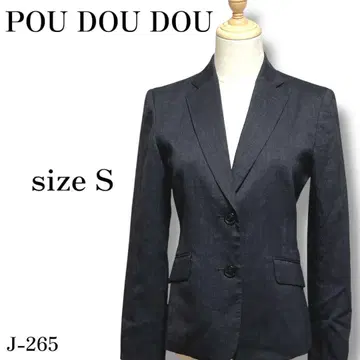 J-265 푸두두 심플 무지 디자인 테일러드 자켓