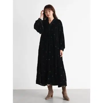 주말 세일 새상품 야마다야 vin 카프탄 벨로아 원피스