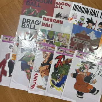 드래곤볼 제일복권 비주얼 시트 6장, 다이컷 비주얼 보드 5장