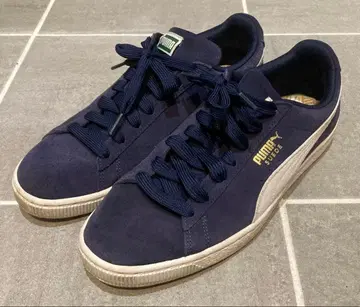 11/30 가격 인하 PUMA SUEDE NAVY 27.5cm 네이비