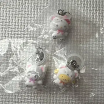 포근포근 스노우 메지루시 액세서리 3개 세트