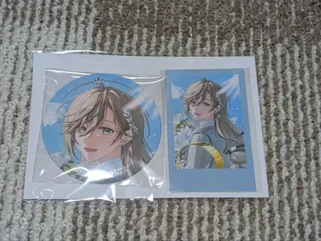 니지산지 카나에 생일 굿즈 2025 금박 캔뱃지 폴라로이드풍 카드 2