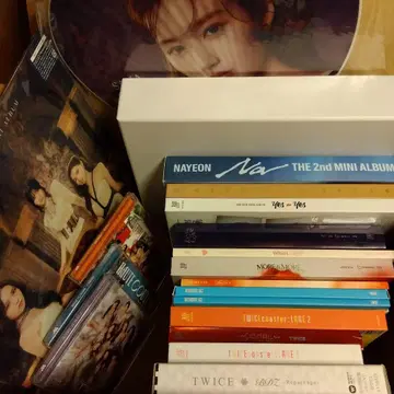 TWICE CD 묶음 판매 사나 부채