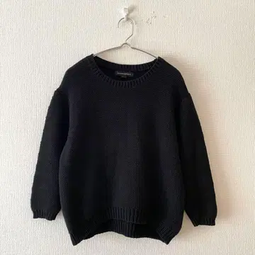 바나나리퍼블릭 니트 스웨터 면 혼방 크루넥 심플 XXS