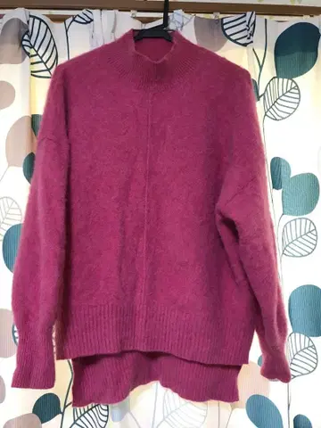 마리아 플러스 스웨터 핑크 프리 사이즈